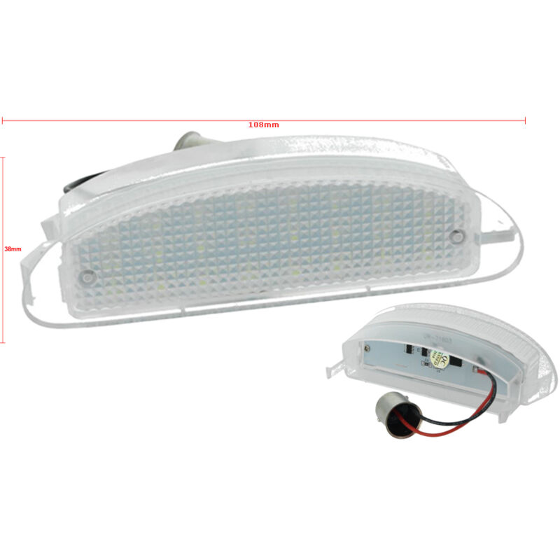 Feu Stop LED Haut Pour Renault Clio II Et Clio III – 3e Feu Arrière Rouge, Facile à Installer