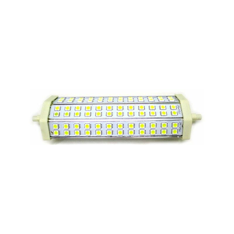 LAMPADA LED 5050 LAMPADINA R7S 118mm Luce Fredda 7W per PROIETTORE FARETTO  FARO