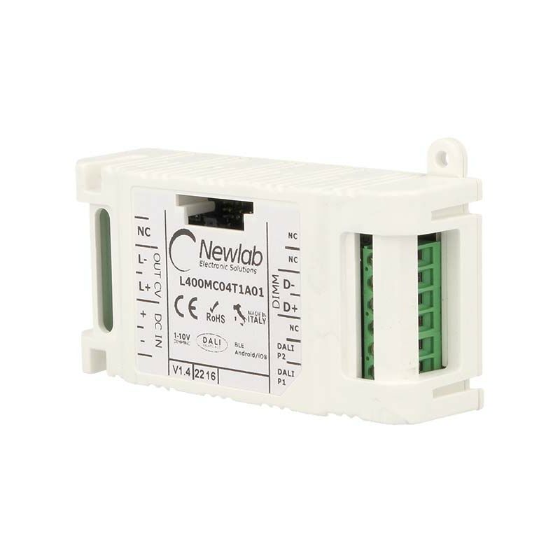 Dimmer per Led LEF 12-24VDC con pulsante e Dali LECV1224DPE