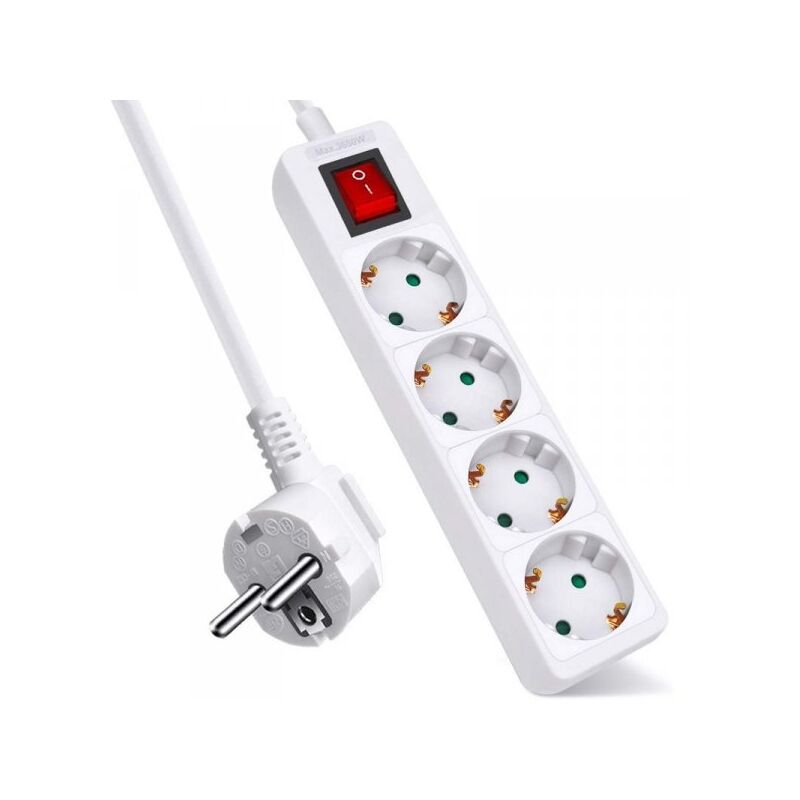 Ciabatta Multipresa Brennenstuhl Senza Cavo - 6 Prese Con Interruttore Illuminato - Foto 5