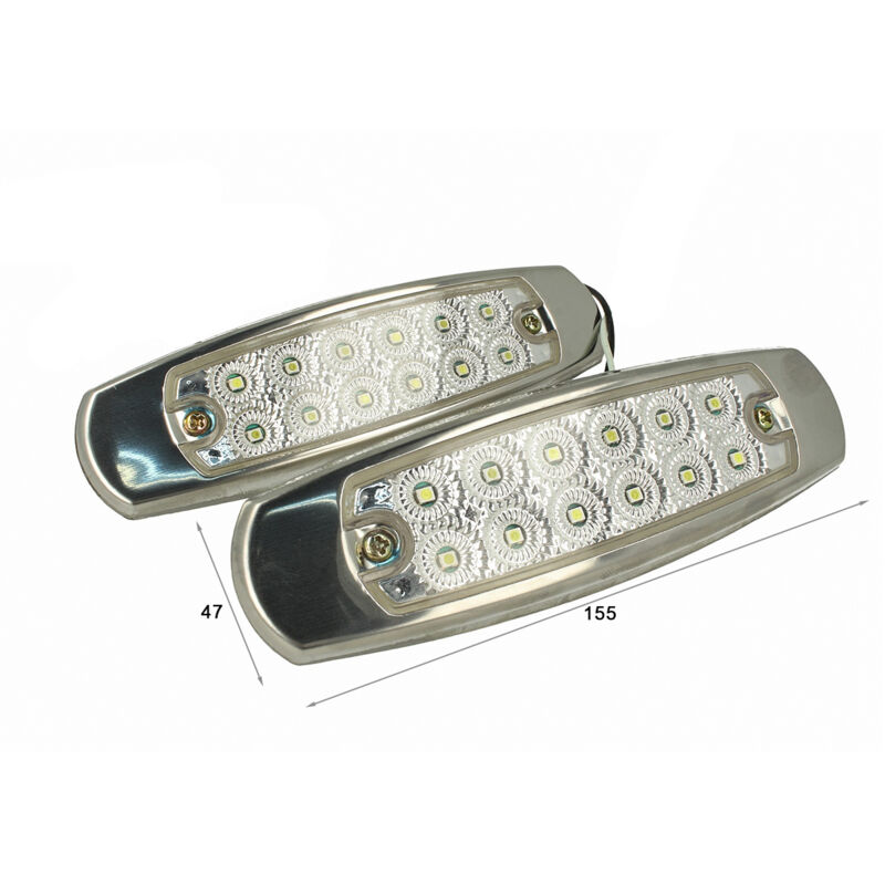 Lampada Marker Led Blu A Luce Flush Per Bar Kelsa 12V - Foto 7