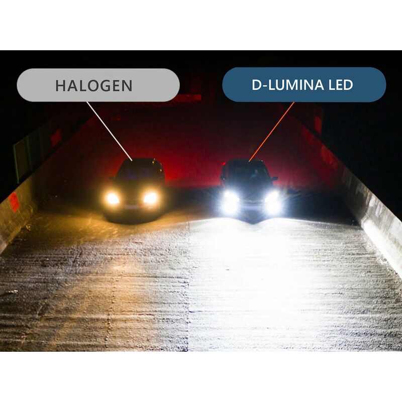 H8 6000LM KIT LED 1 LAMPADA 50W DISSIPAZIONE LAMELLE LED CREE KIT LED H8 –  Colaoled