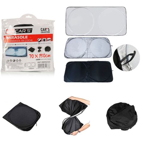 Parasole Auto 150x70cm | Riflettente UV | Pieghevole Per Parabrezza | Protezione Sole - Foto 6