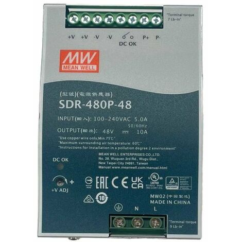 Alimentatore switching 48V - 480W
