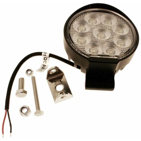 Faro - Luce Retromarcia 9 Led - 12/24V - 20W Camion - Rimorchio