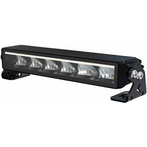 Barra Led Fuoristrada 14'' 72W 7200LM 12V 24V IP67 6000K Luci DRL Bianco e  Frecce