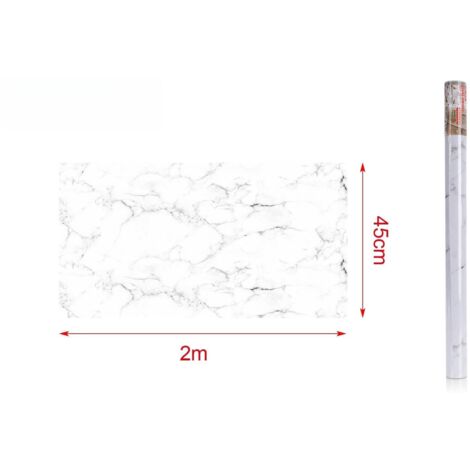 6 Rotoli Carta Adesive Per Mobili 45X200cm Effetto Marmo Carta Da Parati Autoadesive Rivestimento Pvc Lavabile 78300476