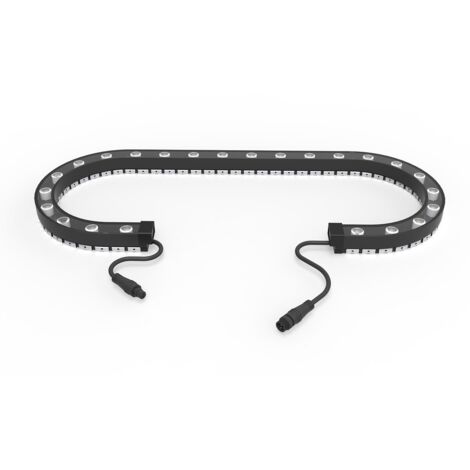 24V Wall Washer Pieghevole IP67 RGBW DMX 512 25° Barra LED Pareti Esterne Illuminazione Verticale