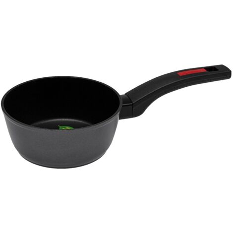 Casseruola Induzione Fonda Antiaderente 1 Manico Lungo Diametro 16cm Spessore 4mm
