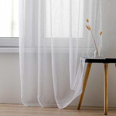 Tenda KRESZ colore bianco stile classico nastro ondulato lana compressa  280x275 homede
