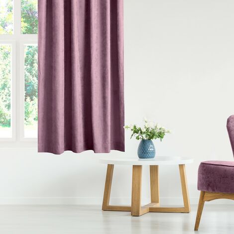 vidaXL Tende in Voile Trasparenti 2 pz 140x245 cm Lilla