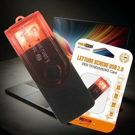 USB 2.0 Lettore al alta Velocità per Schede TF Micro SD MS M2 Lettore  Memoria Smartphone