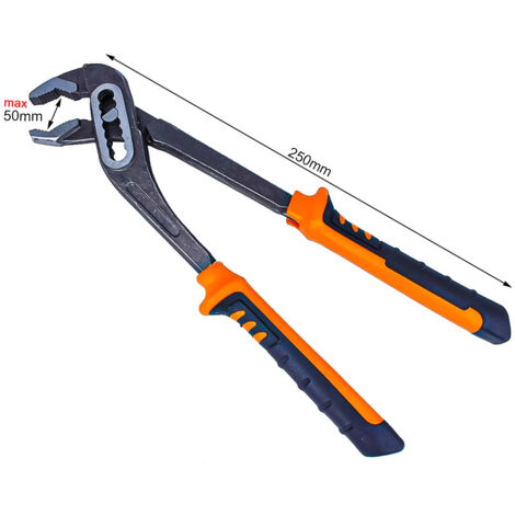 Set 3 Pinze Autobloccanti Poligrip Tipo Pappagallo, Misure 175, 250, 300 Mm, Astuccio - Foto 2