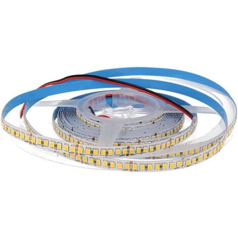 24V Bobina Striscia Led 25W/M 3 Step 90 Bianco Caldo 2700K 1050 Smd 2835 5 Metri (1/3)