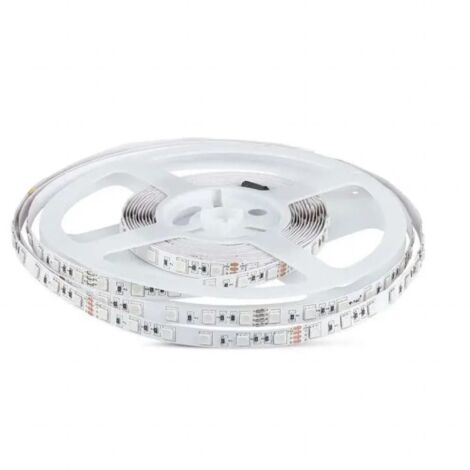 24V Bobina Striscia LED 300 SMD 5050 9W/M Bianco Freddo IP20 5 Metri per Illuminazione Camion Barca SKU 212430 (1/5)