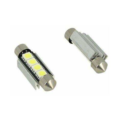 2 lampadine H4 24V - LED SMD 18 LED - lampadina per camion 24 Volt