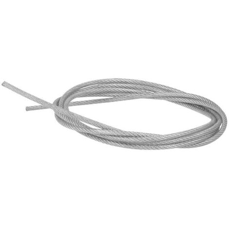 6.0mm Zincato Filo Di Acciaio Corda In Cavo Per Attrezzature Per Il - Foto 4