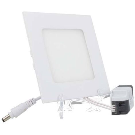 Faretto Pannello Led Da Incasso Quadrato 6W Bianco Neutro 120x120mm SKU-4864