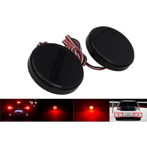 Kit 2 Fanali Posteriori A Led Nero Fume Per Toyota Sequoia Highlander ZRR70 Voxy Sostituzione Riflettore Catarifrangente Originale (1/3)