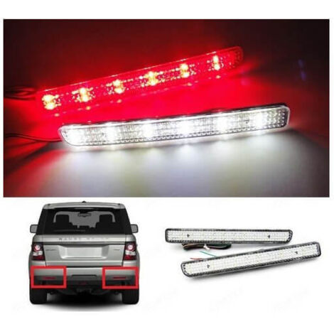 Kit 2 Fanali Posteriori A Led Trasparente Per Land Rover Discovery 3 4 Range Rover Sport L320 (1/3)