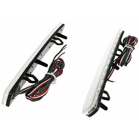 Kit 2 Fanali Posteriori A Led Trasparente Per Land Rover Discovery 3 4 Sp9164 6601264
