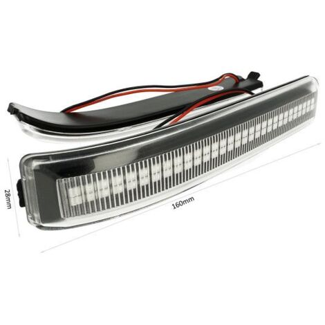 Kit Freccia Laterale a Led Side Marker Dinamica Lente Trasparente Ford F-150 Raptor OEM 9L3Z17E748BA 9L3Z17E749BA (1/3)