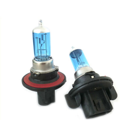 Coppia 2 Lampade H13 12V 60/55W P26,4t Effetto Xenon Bianco (1/3)