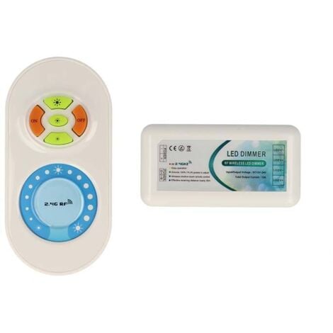 CONTROLLER DIMMER WIRELESS LED DC12/24V Singolo Colore Telecomando RF - Foto 5