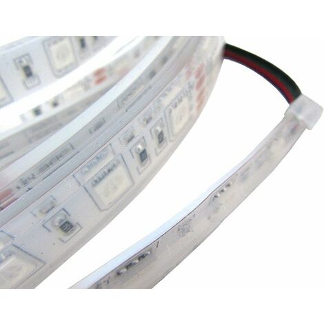 striscia strip led bobina 5 metri 300smd5050 bianco freddo 6000k