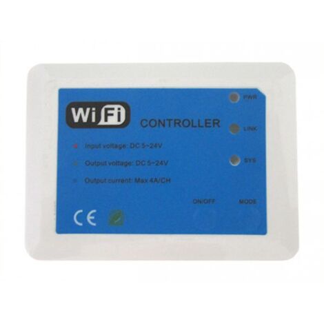 WiFi Mini Controller Centralina 12V 24V 3X4A Per Strip Led RGB Color Temperature Dimming Light WF102 (1/2)