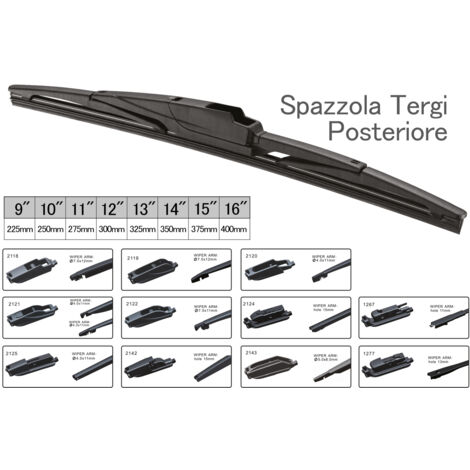 START - Spazzola Tergicristallo Singola Fast 41 Cm