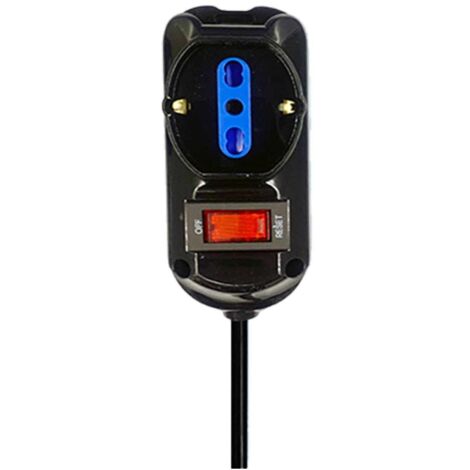 Multipresa Ciabatta Elettrica Con 6 Posti Prese Schuko 10/16A 7 - Foto 3