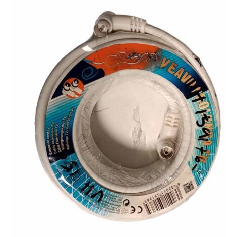 Cavo Antenna 5m Coassiale Maschio Maschio Per Tv Prolunga Rd8050mm - Foto 7