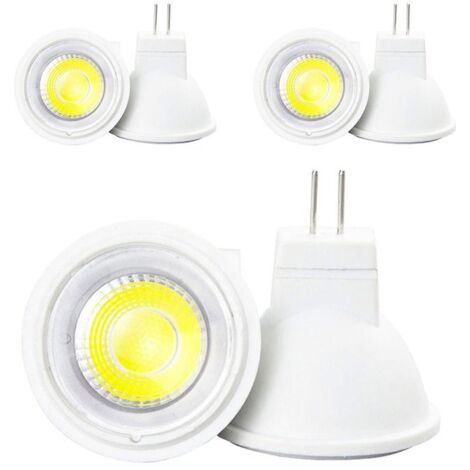 6 Lampada MR11 GU4 Led AC/DC 12V 3W 300LM Neutro 4000K D35X31mm (1/3)