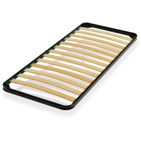 DUÉRMETE ONLINE Letto Completo Con Materasso Viscotec Reversibile  Lato Invernoestate Rete Basic Con 4 Gambe Morsetto Lega Di Acciaio Grigio 90 X 190 90254879