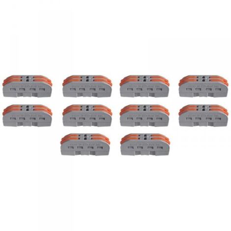 KEEHOM Morsetti Elettrici A Leva - 30 Pezzi SPL-1, Connettori Rapidi Per Cavi Fissi E Flessibili - Foto 13