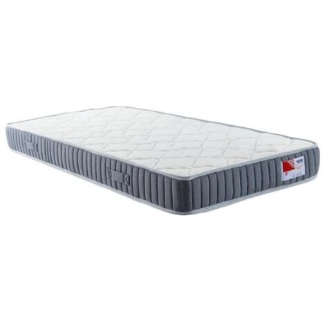 Materasso una piazza e mezza Silver 150x200x16 cm tessuto antibatterico (1/5)