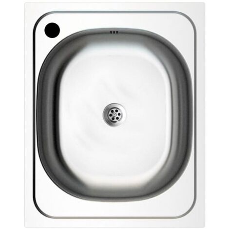 Lavello Incasso Monovasca Acciaio Inox 40x50 Cm - Modello N205AS - Per Cucina - Foto 7