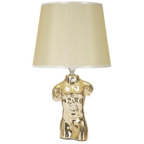 LAMPADA DA COMODINO GLAM MAN CM 25X42,5 (1/5)