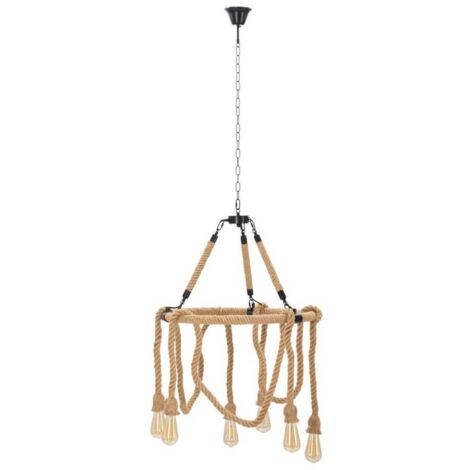 LAMPADARIO ROPE CIRCLE CM Ø 64x90 (1/5)