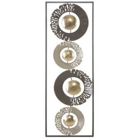 Pannello decorativo Ring in ferro per decorazioni ambienti