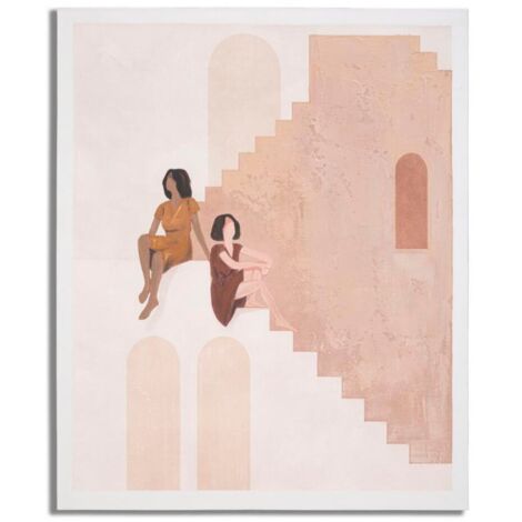 Dipinto su Tela Design cm 80X3,7X100 - LADY (1/5)