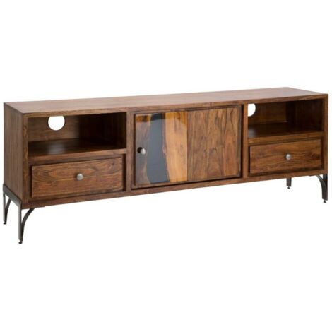 P/TV MUSTANG CM 175X40X60 (LEGNO DI ACACIA NILOTICA) (1/5)