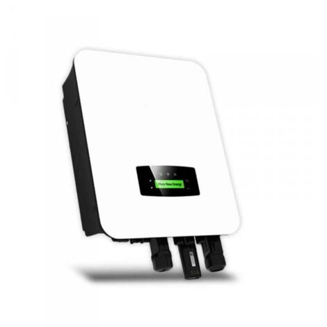 Inverter Fotovoltaico Monofase, Ibrido On-Grid/Off-Grid, Certificato CEI 0-21, Smart Meter Integrato, WiFi e TA Inclusi, Garanzia 10 Anni, IP65 (3.6KW)