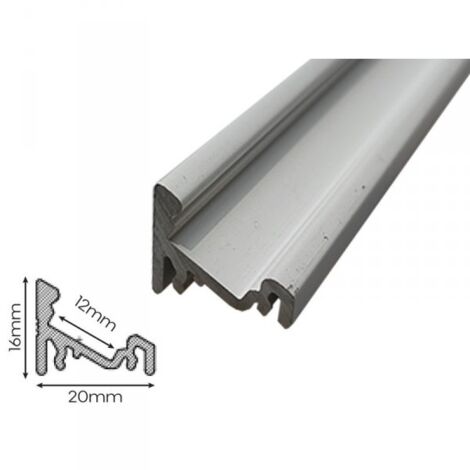 Profilo Angolare In Alluminio A 90 Gradi, Lunghezza 500 Mm - 4