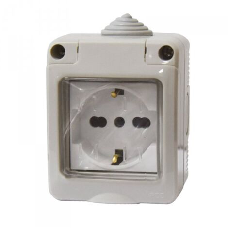 Cassetta Da Parete Modulare Ettroit MT3606 - 6 Posti Bianco IP40 Per Esterno - Foto 2