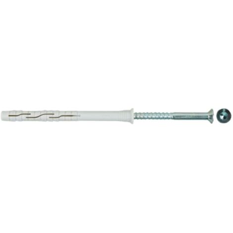 Set di 200 Tasselli KSA08100 espansione a nodo Ø8X100 vite torx Made in Italy (1/2)