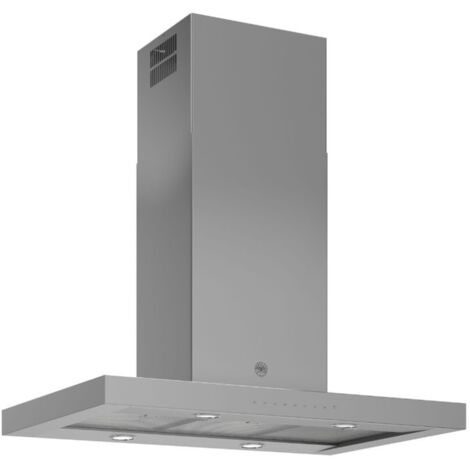 Cappa aspirante a isola classe A acciaio inox 90 cm - Bertazzoni KTI90PRO1XA