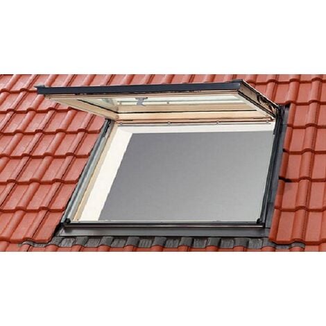 Lucernaio per tetto con vetro camera e telaio, 90x48cm Velta Velux