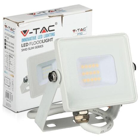 V-TAC PRO VT-10-W Faro LED SMD Chip Samsung 10W Colore Bianco 6400K IP65 - SKU 429